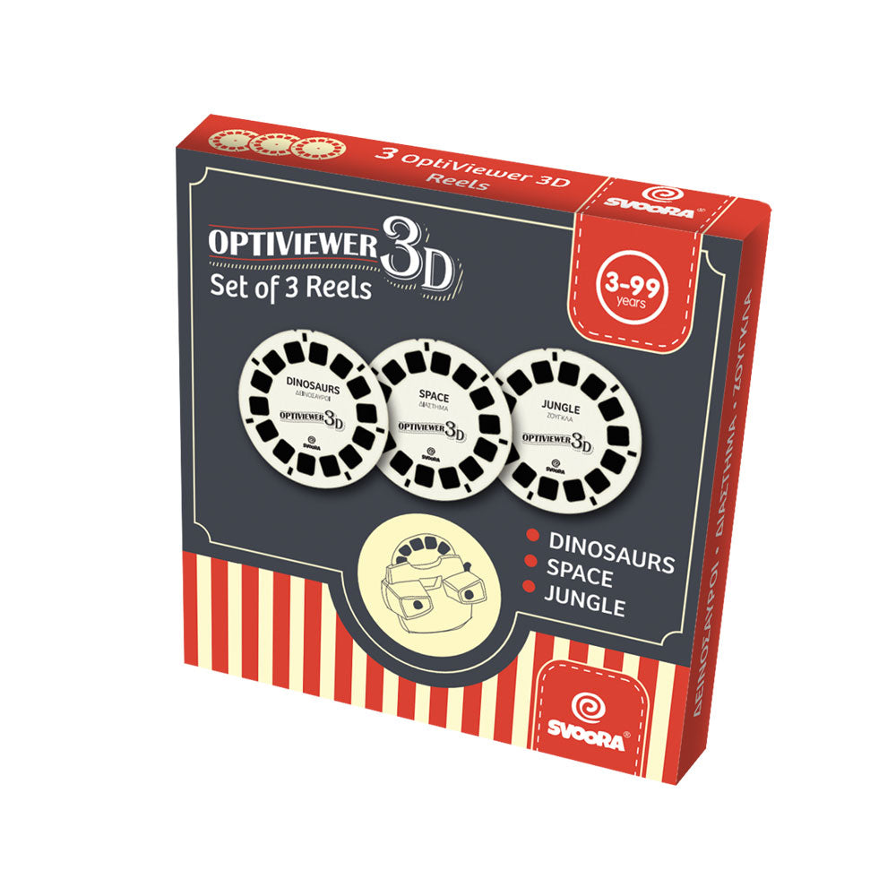 Svoora retro 3D akinių diskų papildymas A, 3 vnt. – Pupuliuk.lt