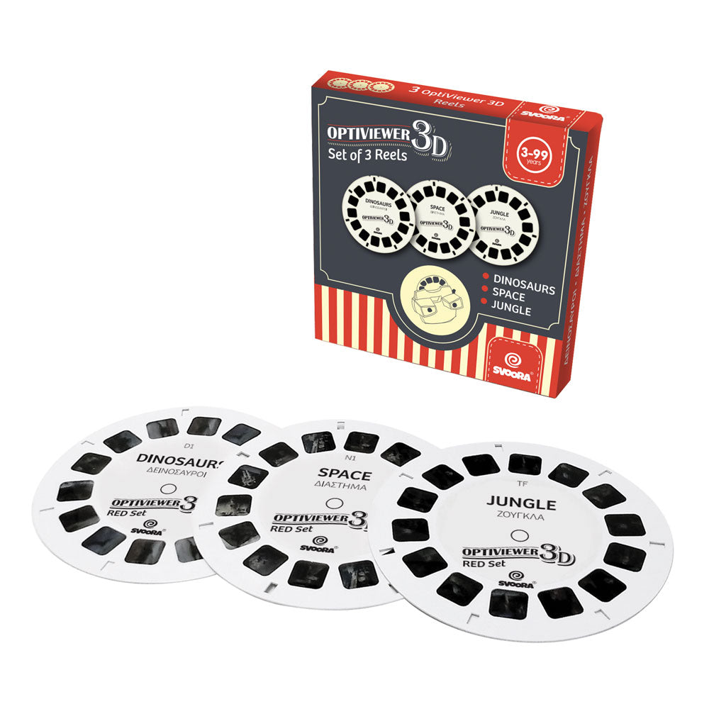 Svoora retro 3D akinių diskų papildymas A, 3 vnt. – Pupuliuk.lt