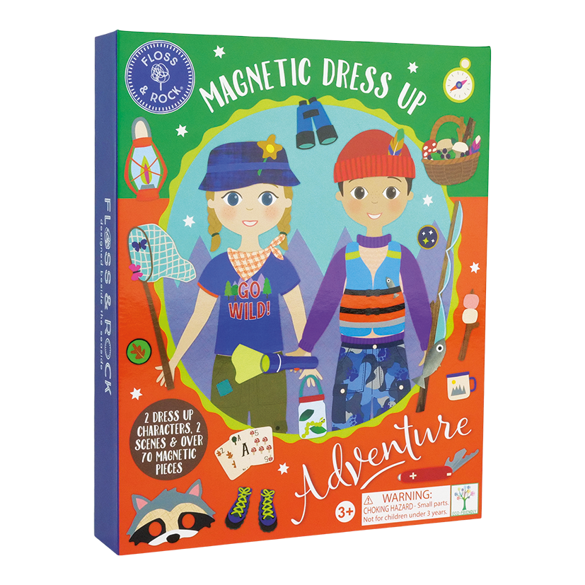 Magnetinis žaidimas aprenk lėlytes, Draugų nuotykis – Pupuliuk.lt