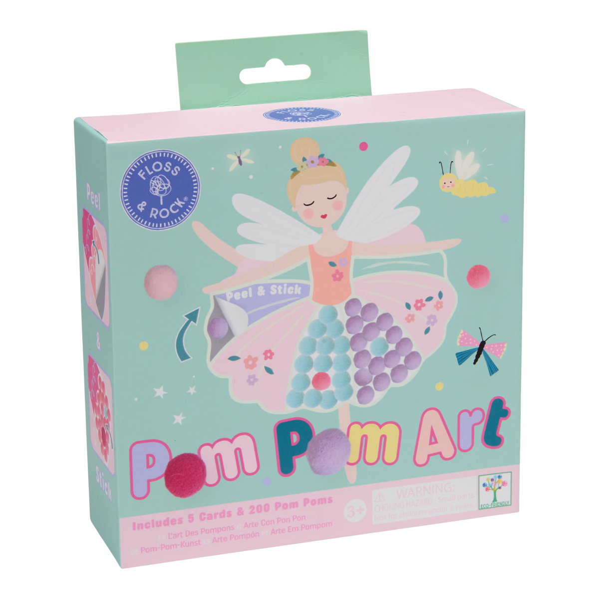 Kūrybinis rinkinys su pomponais, Užburtoji – Pupuliuk.lt
