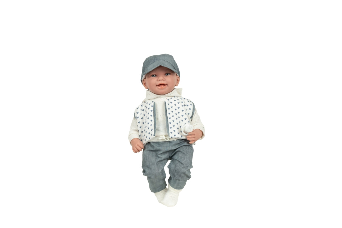 Arias lėlė berniukas, kuris juokiasi, 45 cm – Pupuliuk.lt