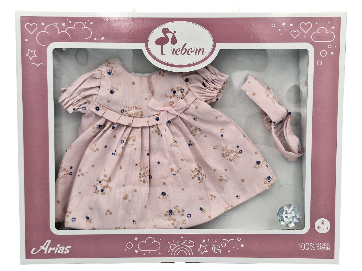 Arias lėlės kūdikio rūbeliai, 45 cm – Pupuliuk.lt