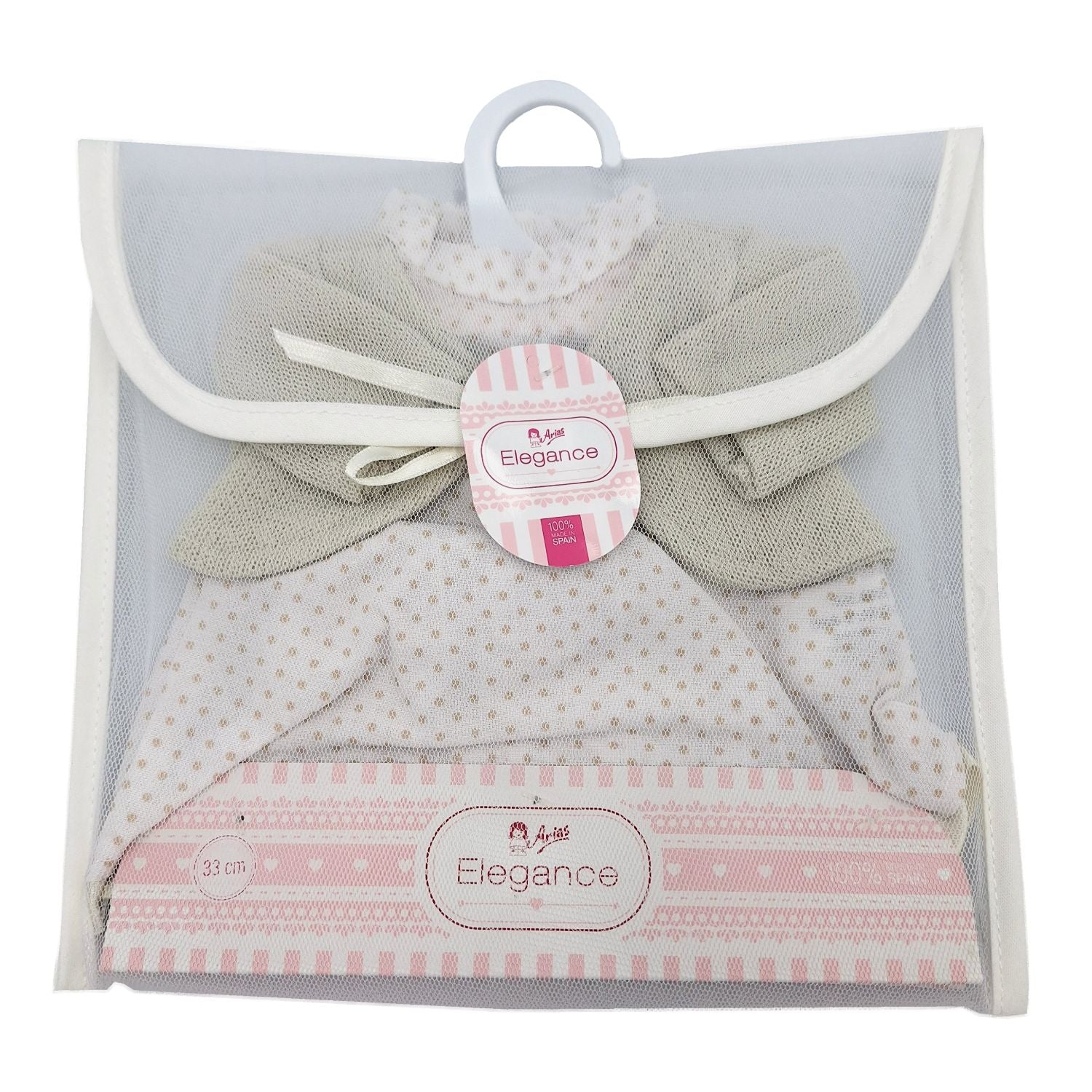 Arias lėlės kūdikio rūbeliai, 33 cm – Pupuliuk.lt