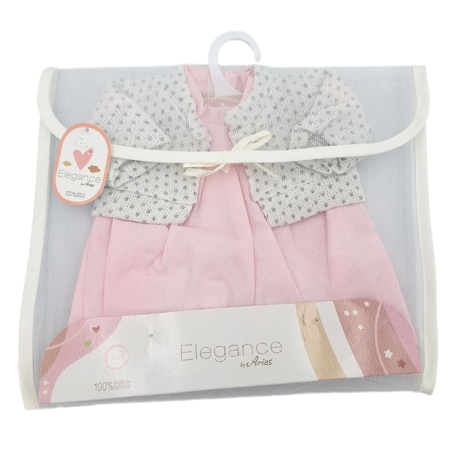 Arias lėlės kūdikio rūbeliai, 42 cm – Pupuliuk.lt
