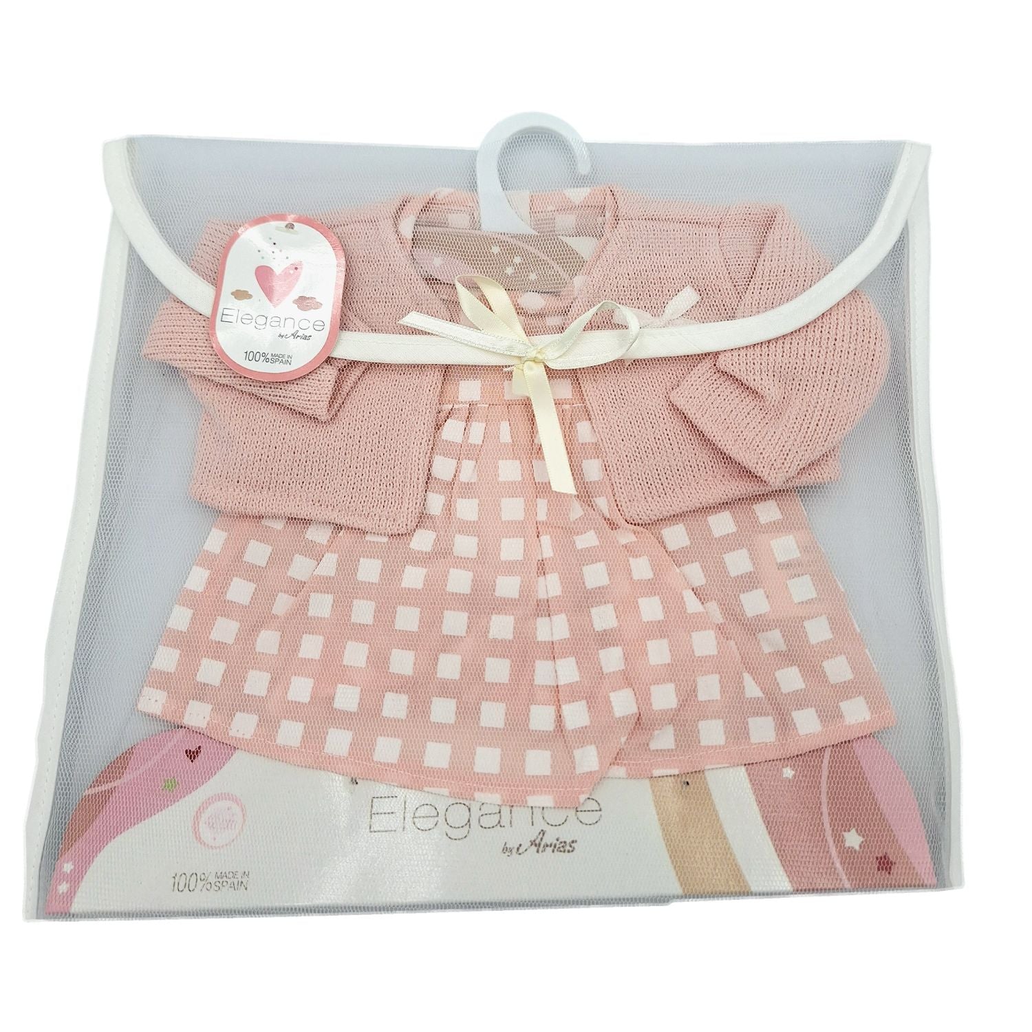 Arias lėlės kūdikio rūbeliai, 42 cm – Pupuliuk.lt