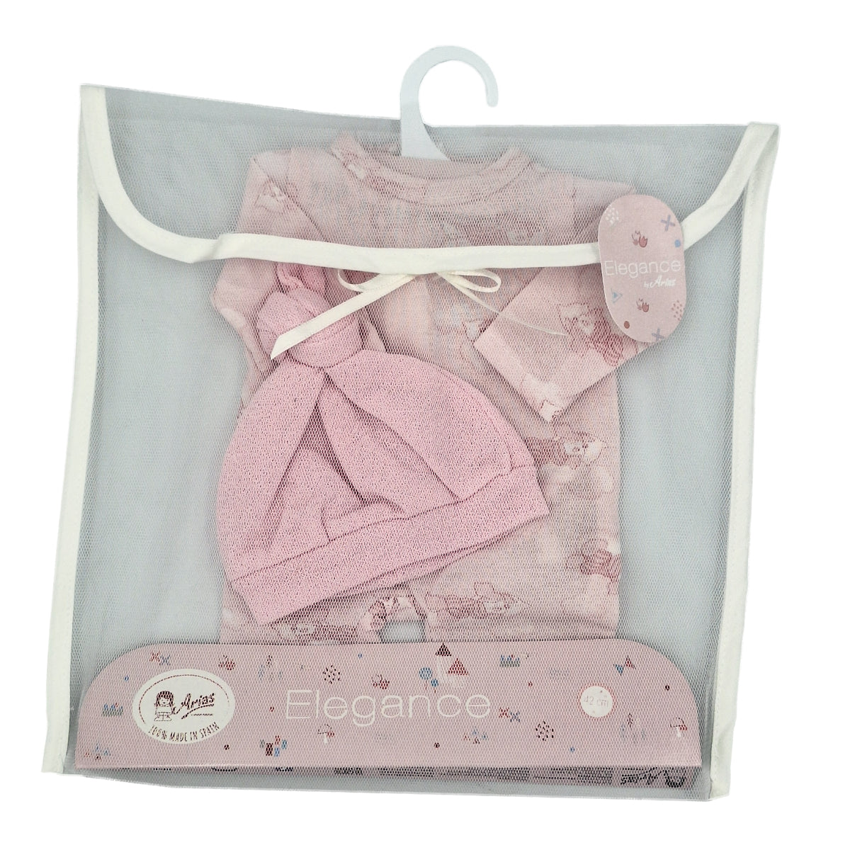 Arias lėlės kūdikio rūbeliai, 42 cm – Pupuliuk.lt
