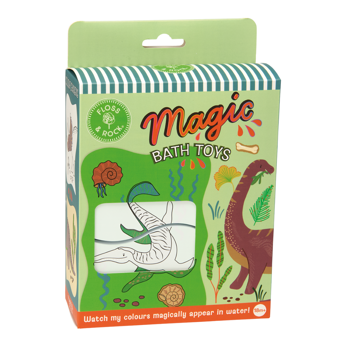 Magiškas maudymosi žaislas-dėlionė, Dinozauras – Pupuliuk.lt