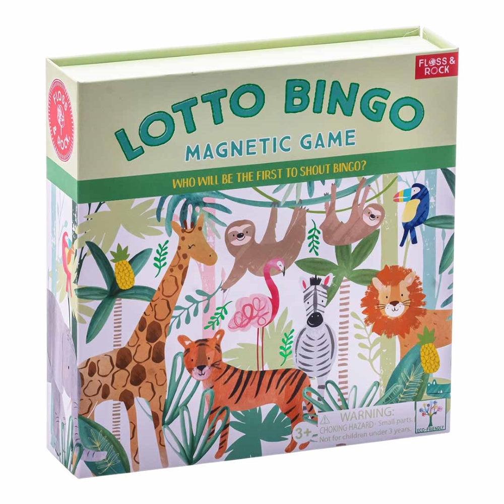 Magnetinis žaidimas bingo loto, Džiunglės – Pupuliuk.lt