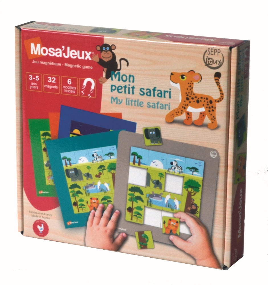 SEPP magnetinis žaidimas, Mano mažasis Safari, 3-5 m. – Pupuliuk.lt