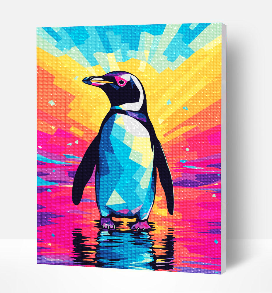 Splat Planet deimantinė dėlionė PINGVINAS 30x40 cm – Pupuliuk.lt