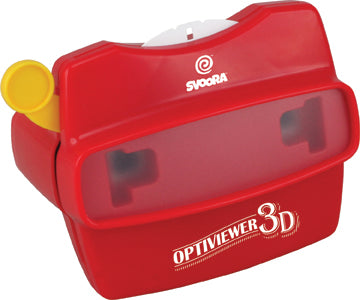 Svoora retro 3D akiniai Optiviewer su 2 diskais – Pupuliuk.lt