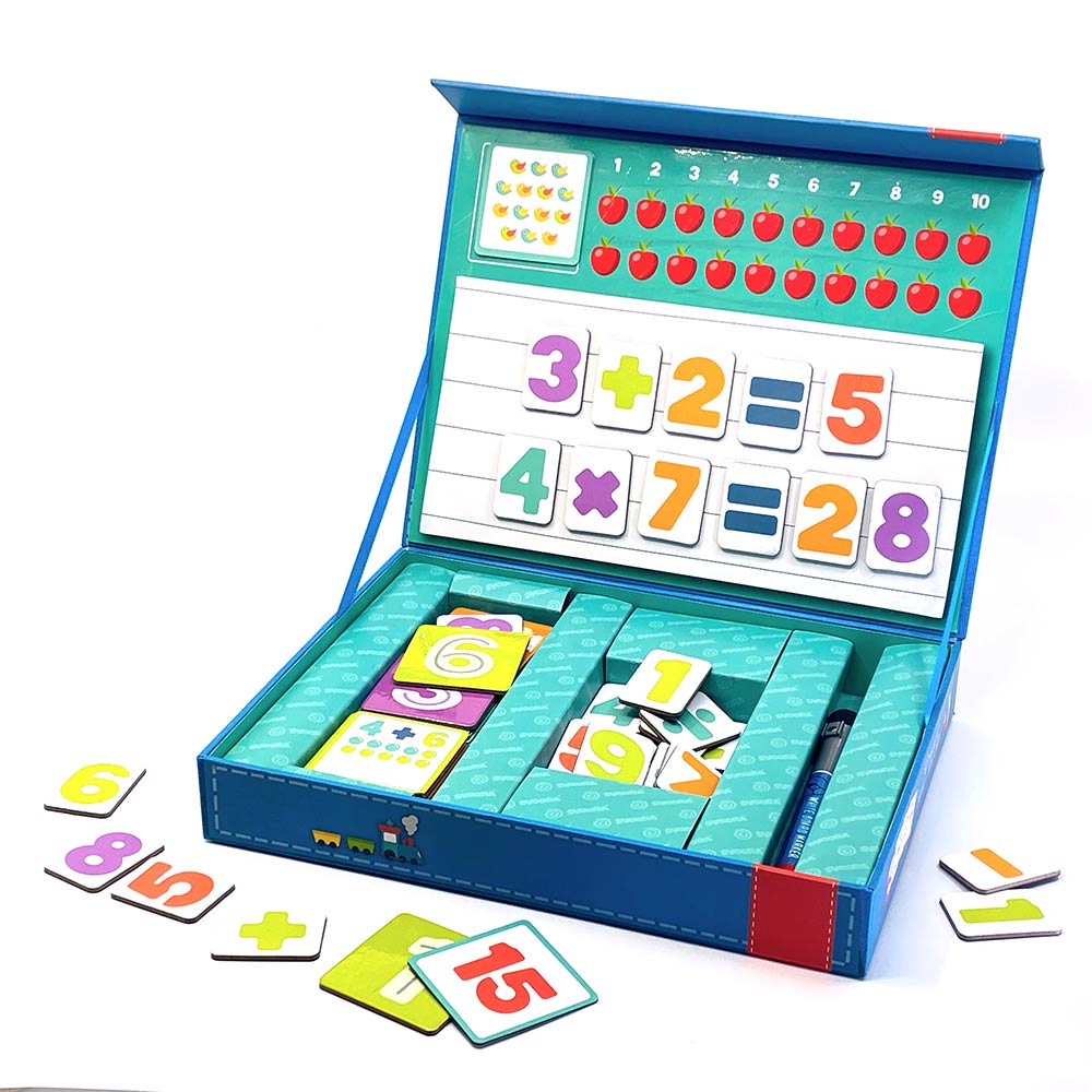 Svoora magnetinis žaidimas, Mokausi matematikos – Pupuliuk.lt