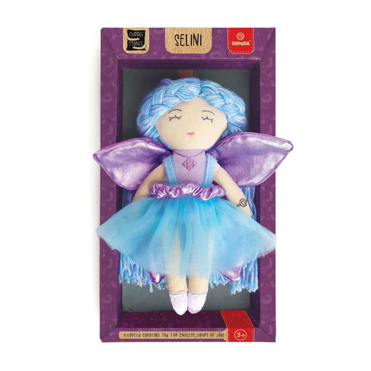 Svoora medžiaginė lėlė fėja, 20 cm – Pupuliuk.lt