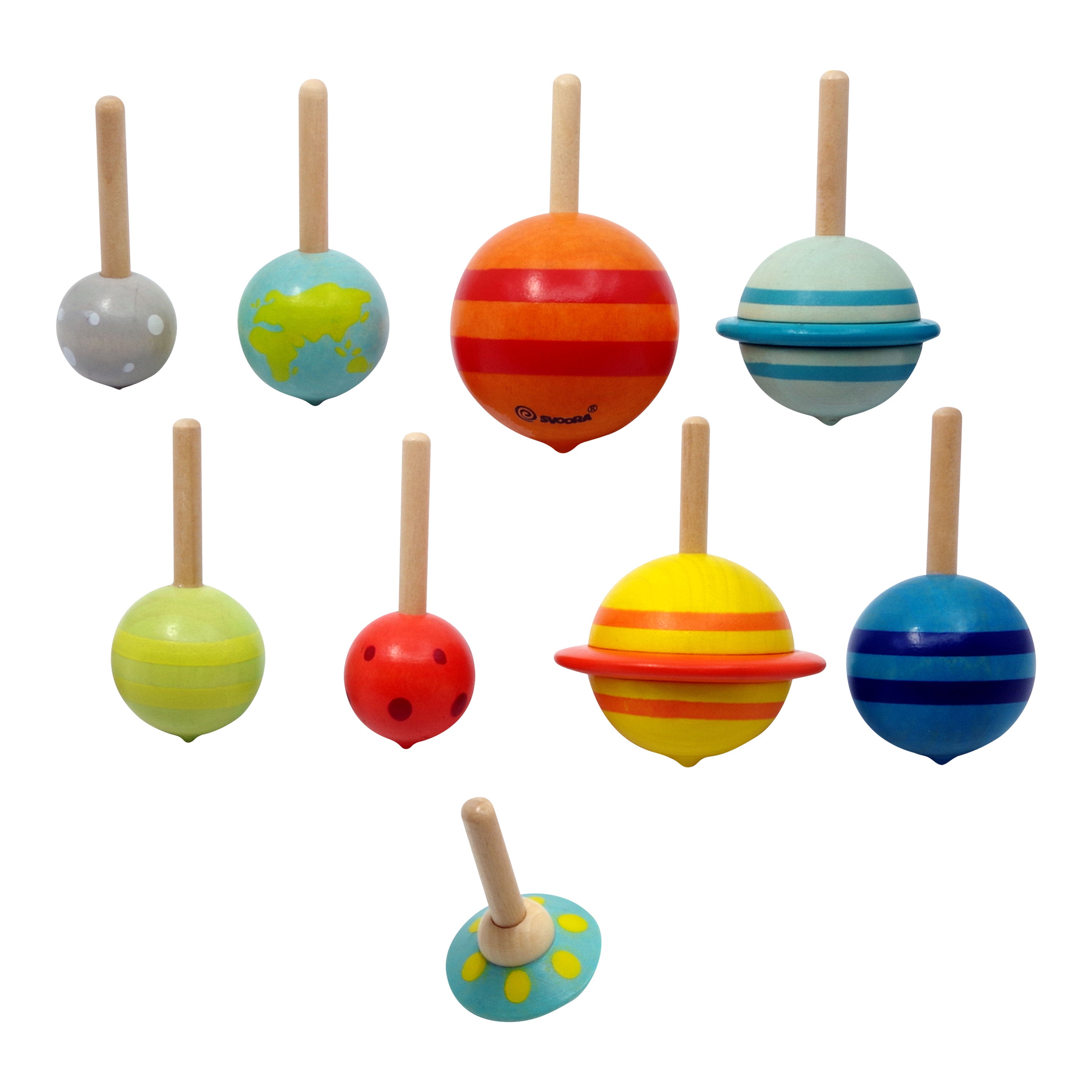 Svoora žaidimas, Besisukančios planetos – Pupuliuk.lt