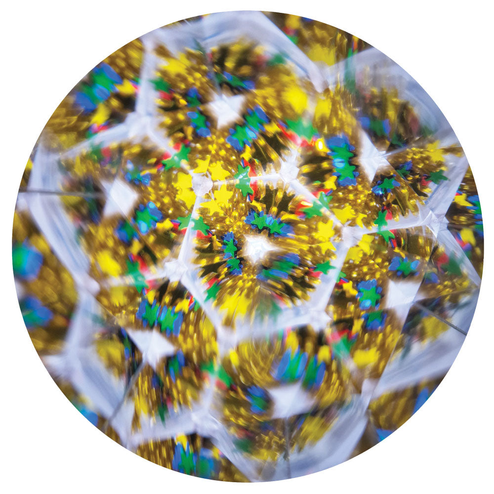Svoora kaleidoskopas su tūbele, Margi raštai, 10 cm – Pupuliuk.lt