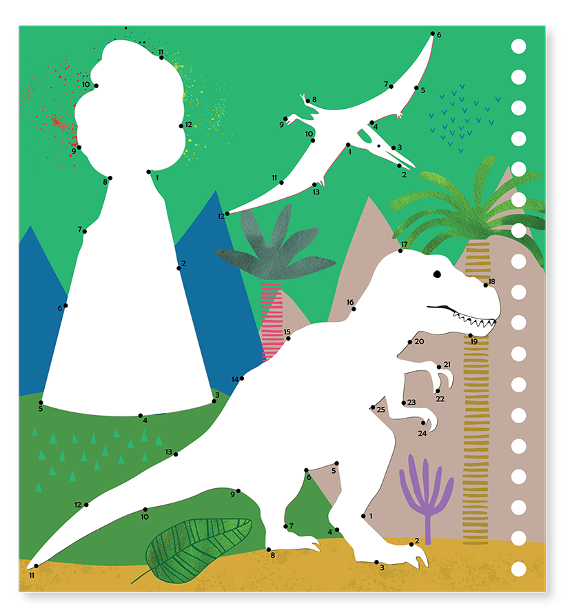 Magiškas žaidimo rinkinys, Dinozaurai – Pupuliuk.lt