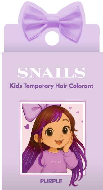 Snails plaukų kreidelė, violetinė – Pupuliuk.lt