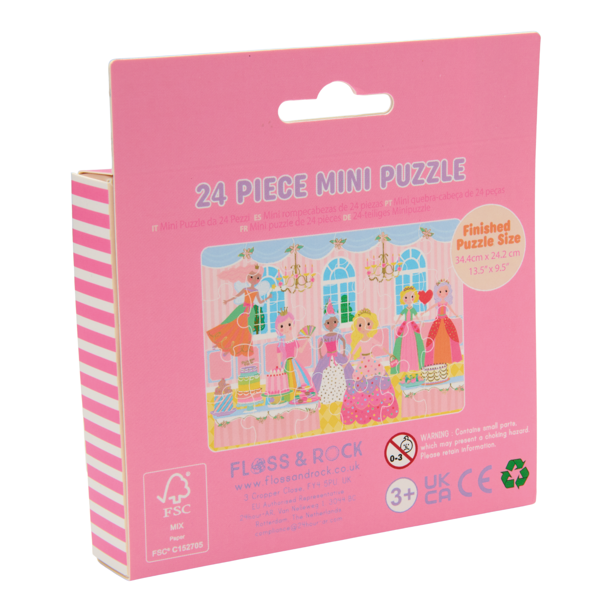 Mini dėlionė, Princesės, 24 det. – Pupuliuk.lt