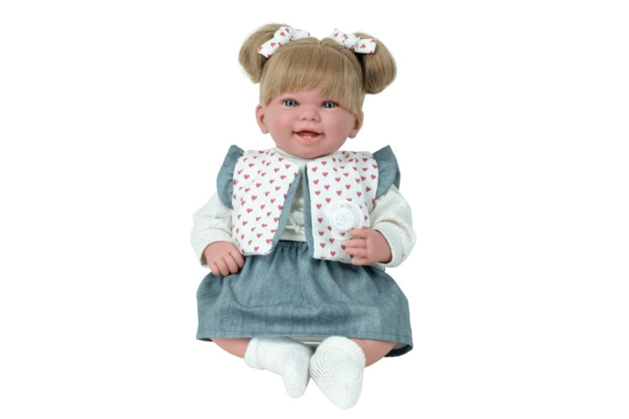 Arias lėlė mergaitė, kuri juokiasi, 45 cm – Pupuliuk.lt