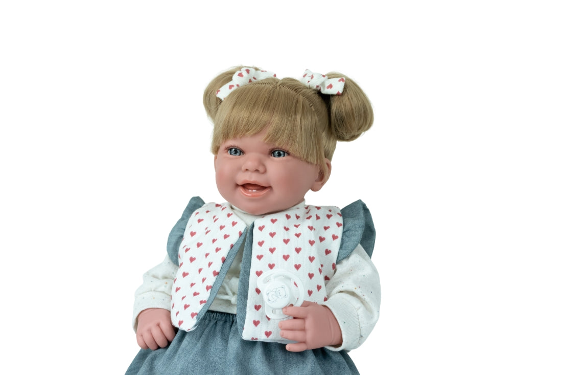 Arias lėlė mergaitė, kuri juokiasi, 45 cm – Pupuliuk.lt