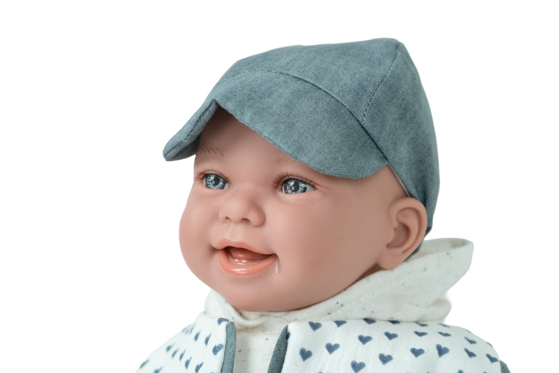 Arias lėlė berniukas, kuris juokiasi, 45 cm – Pupuliuk.lt