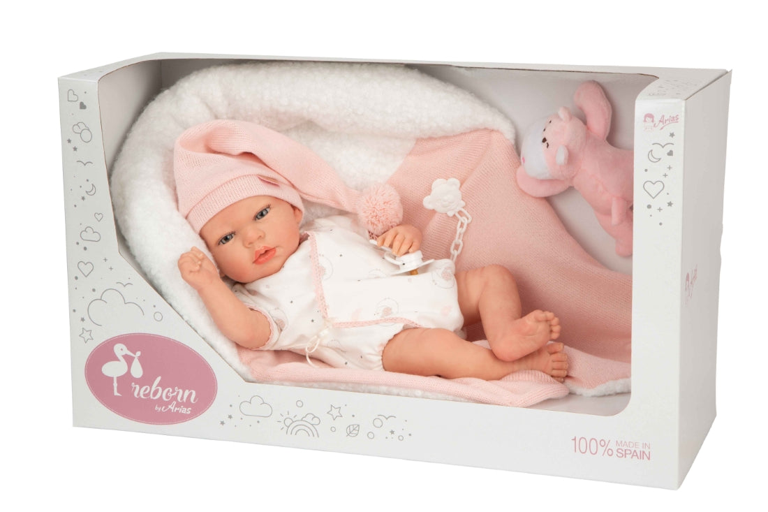 Arias Reborn lėlė kūdikėlis Arielė, 40 cm – Pupuliuk.lt