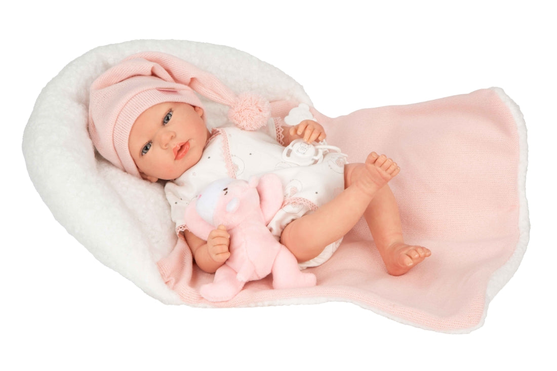 Arias Reborn lėlė kūdikėlis Arielė, 40 cm – Pupuliuk.lt