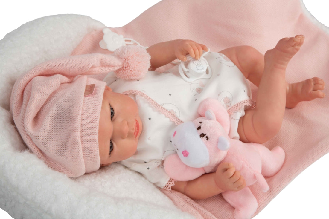 Arias Reborn lėlė kūdikėlis Arielė, 40 cm – Pupuliuk.lt