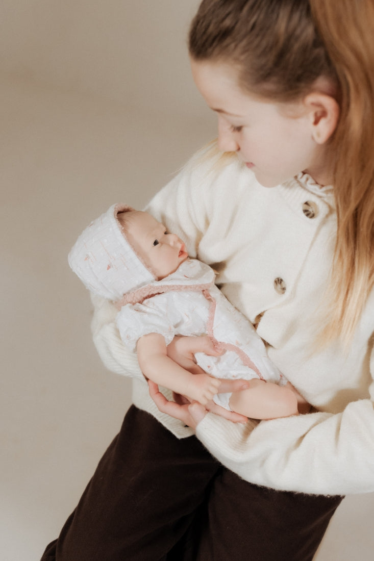 Arias silikoninė Reborn lėlė kūdikėlis, mergaitė 40 cm – Pupuliuk.lt