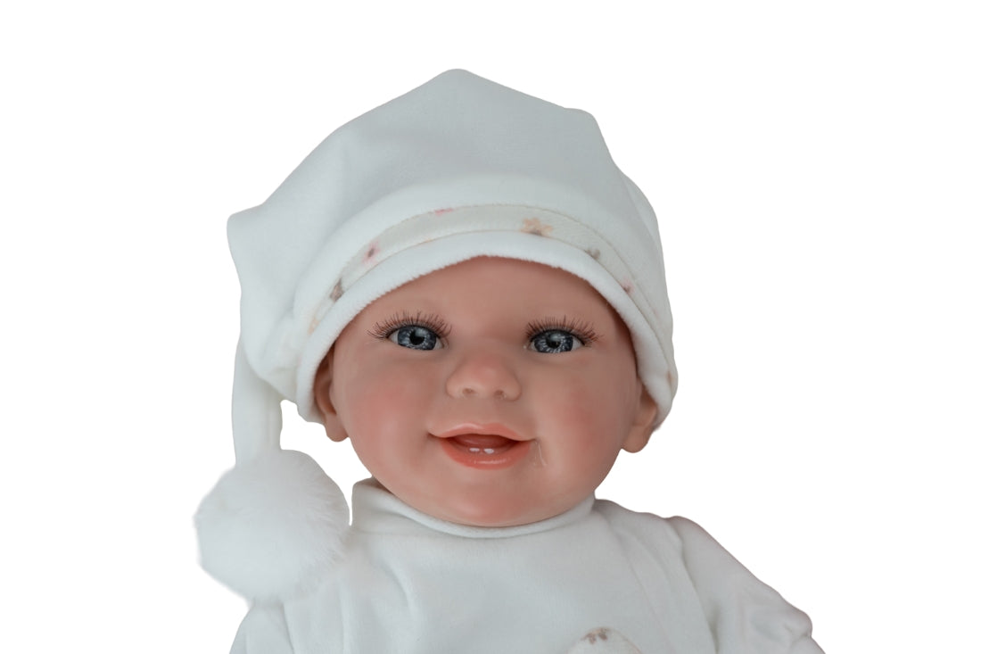 Arias Reborn lėlė kūdikėlis su miego pagalve, 35 cm – Pupuliuk.lt