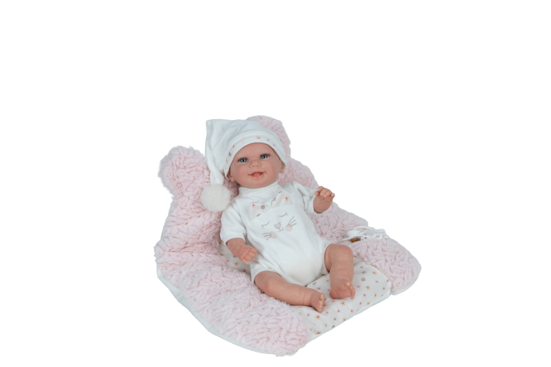 Arias Reborn lėlė kūdikėlis su miego pagalve, 35 cm – Pupuliuk.lt