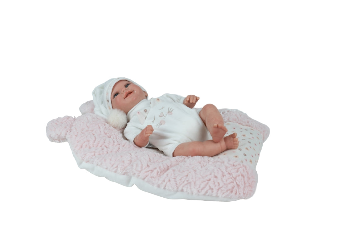 Arias Reborn lėlė kūdikėlis su miego pagalve, 35 cm – Pupuliuk.lt