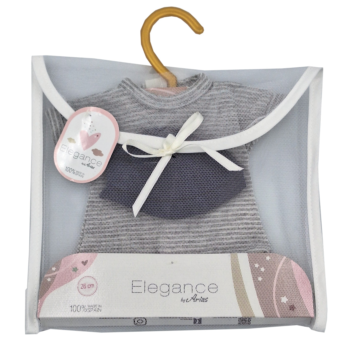 Arias lėlės kūdikio rūbeliai, 26 cm – Pupuliuk.lt