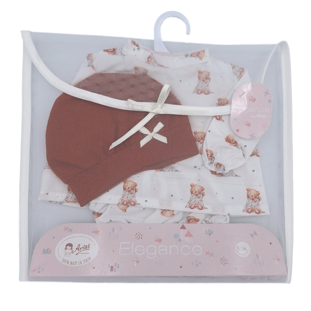 Arias lėlės kūdikio rūbeliai, 42 cm – Pupuliuk.lt