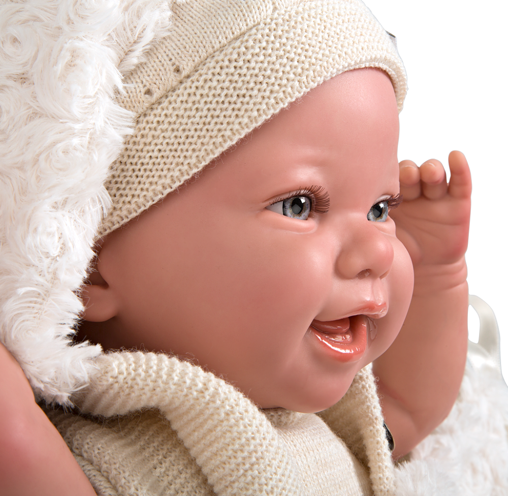 Arias Reborn kūdikėlis, 45 cm – Pupuliuk.lt