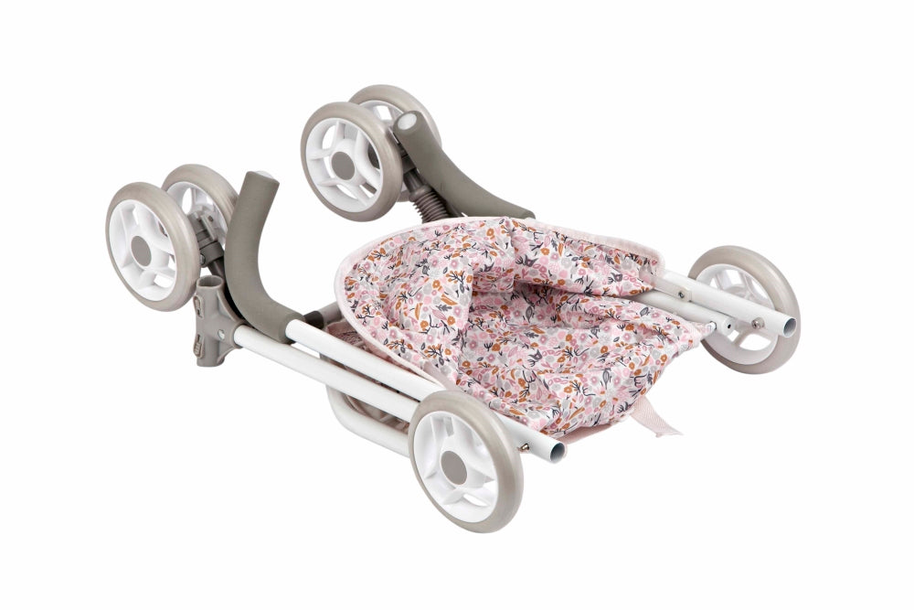 Arias lėlės kūdikio sportinis vežimėlis, blizgantis, 62 cm – Pupuliuk.lt