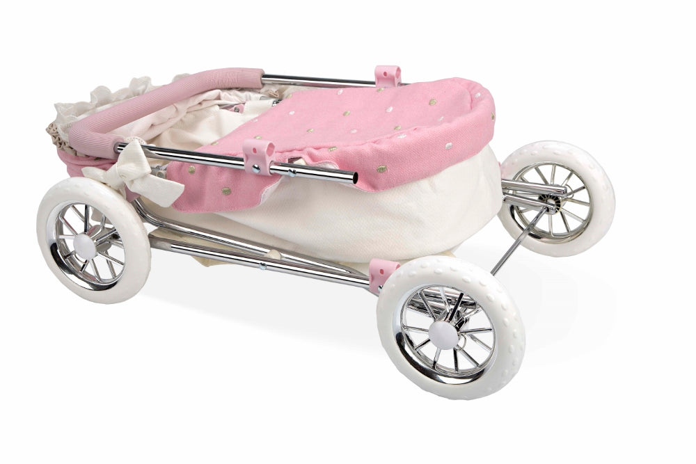 Arias taškuotas vežimėlis, 55 cm – Pupuliuk.lt