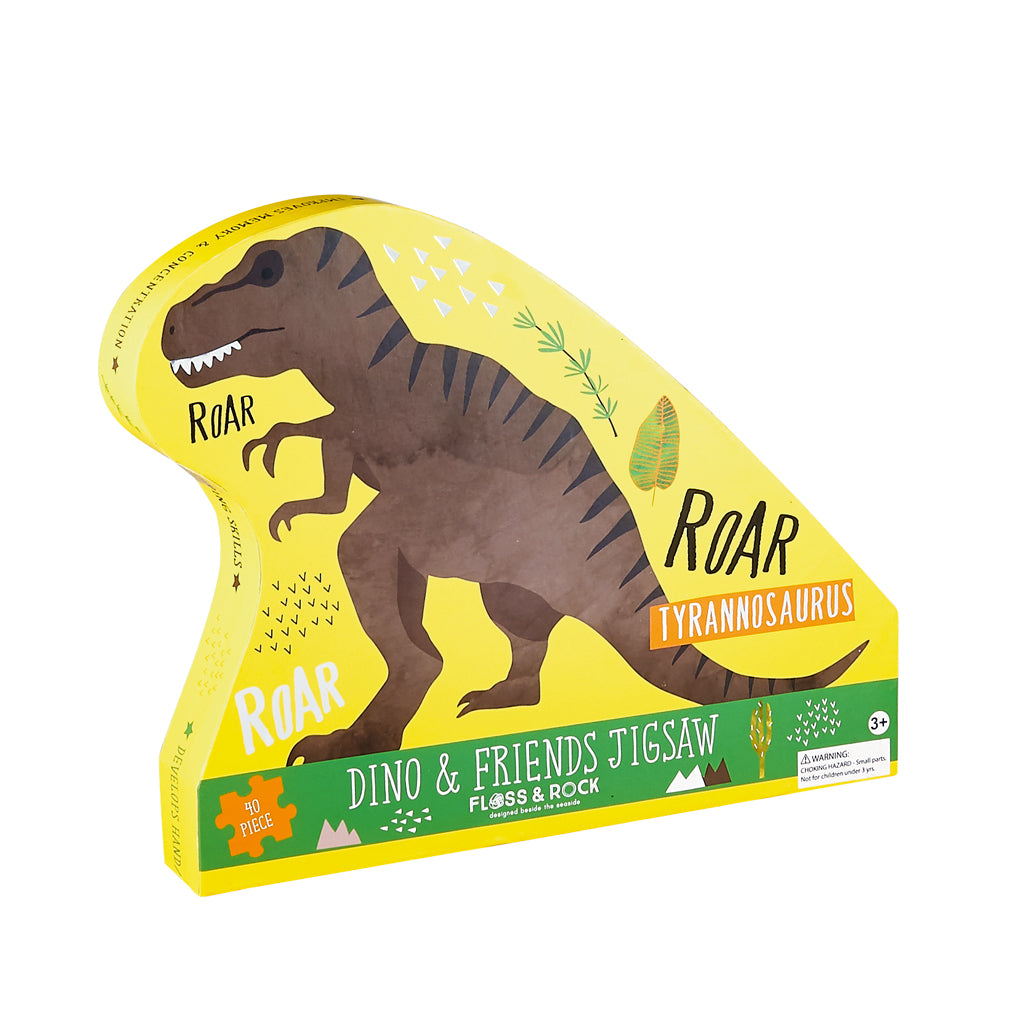 Dėlionė, Dinozauras, 40 det. – Pupuliuk.lt