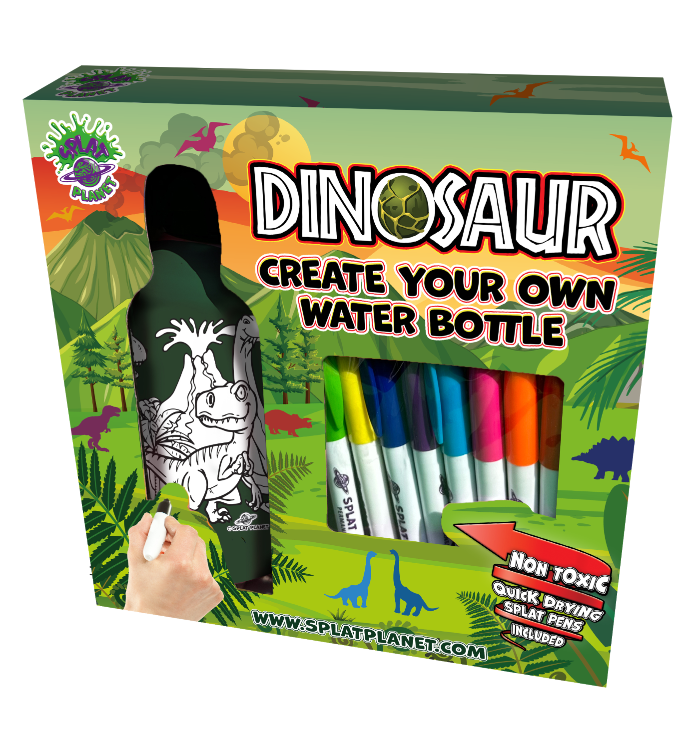 Splat Planet gertuvė, Dinozauras – Pupuliuk.lt