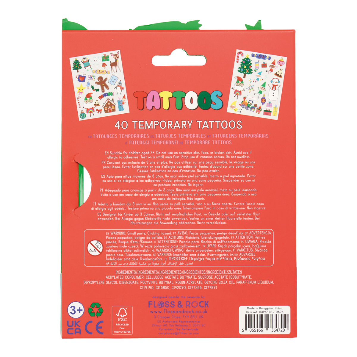 Laikinos tatuiruotės, Kalėdos – Pupuliuk.lt