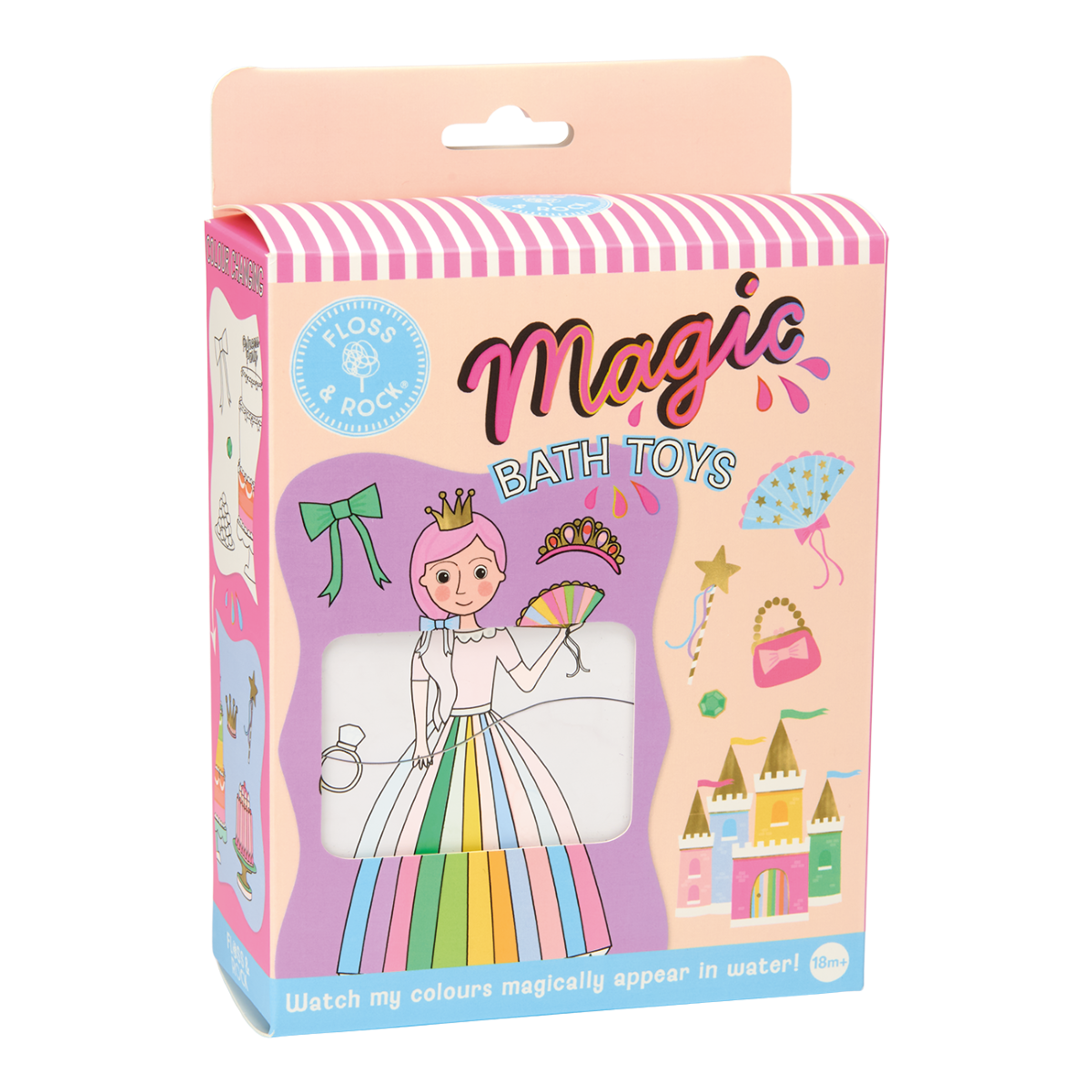 Magiškas maudymosi žaislas-dėlionė, Princesė – Pupuliuk.lt