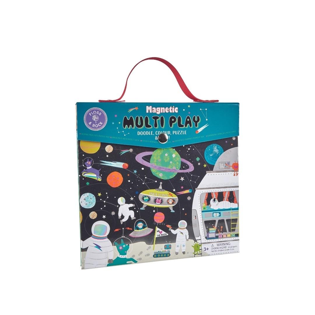 Magnetinė scena 4 in 1, Kosmosas – Pupuliuk.lt