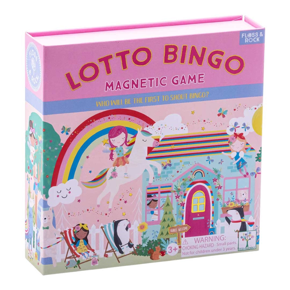 Magnetinis žaidimas bingo loto, Vaivorykštės fėja – Pupuliuk.lt