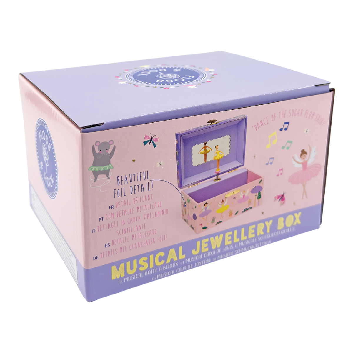 Muzikinė papuošalų dėžutė, Užburtoji – Pupuliuk.lt