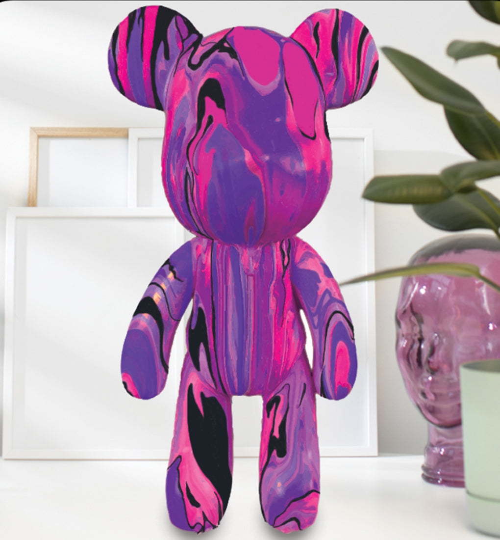 Splat Planet kūrybinis rinkinys Marble Bear, rožinis – Pupuliuk.lt
