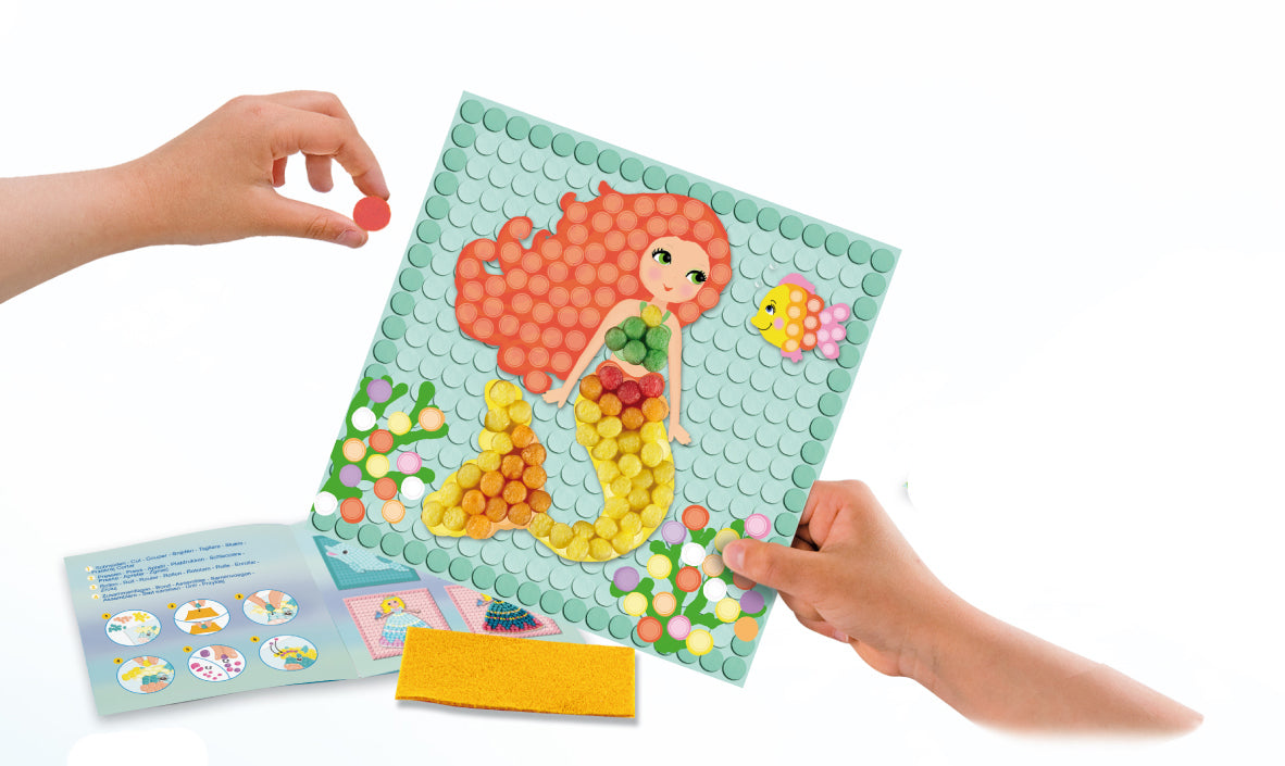 PlayMais žaidimas mozaika 2300, Undinėlė – Pupuliuk.lt