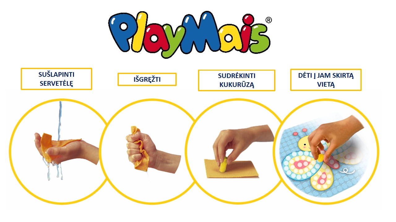 PlayMais žaidimas mozaika 2300, Vienaragis – Pupuliuk.lt