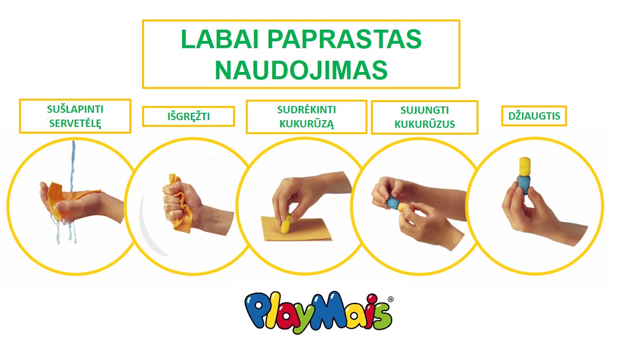 PlayMais žaidimas One 80, Dinozauras – Pupuliuk.lt