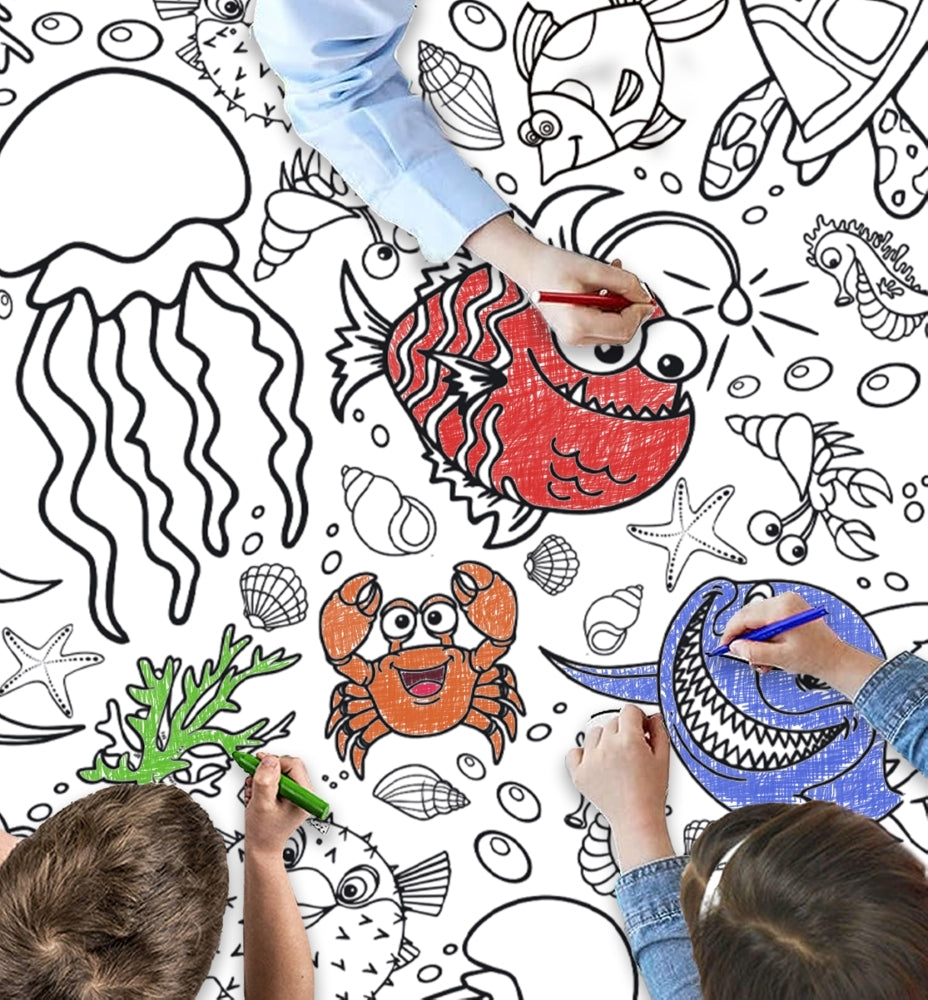Splat Planet spalvinimo staltiesė, Jūra – Pupuliuk.lt