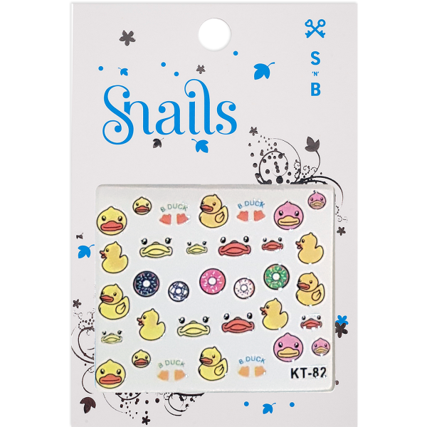 Snails nagų lipdukai, Kva Kva – Pupuliuk.lt